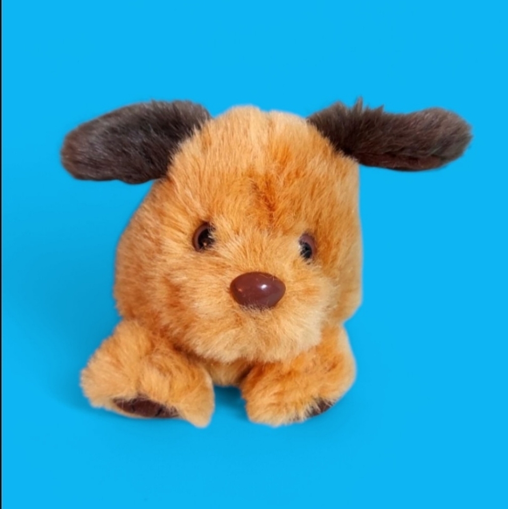 Vintage Swibco Puppy Dog Plush Stuffed Animal 4"
